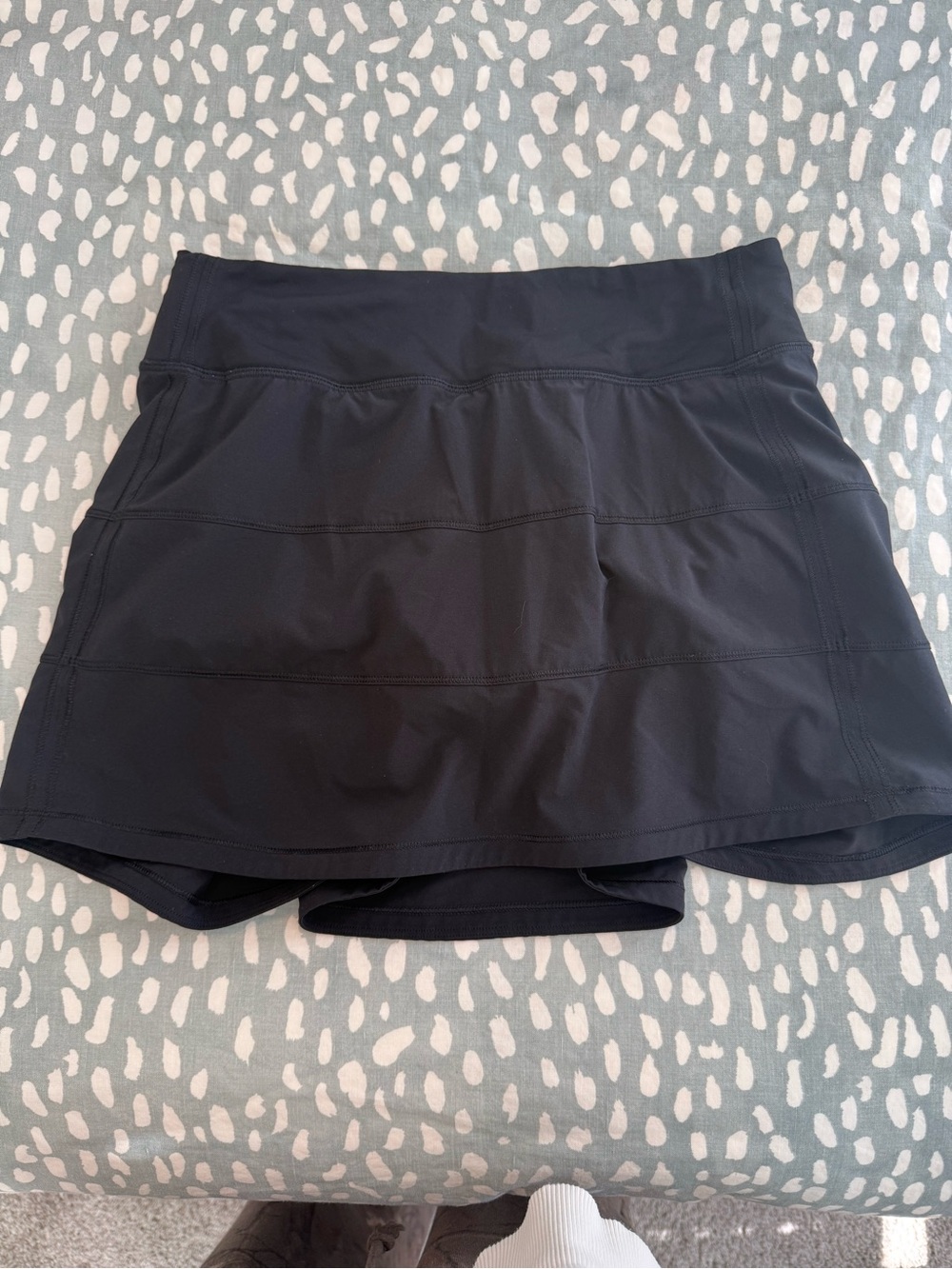 lululemon athletica Black Skort with Built-In Shorts